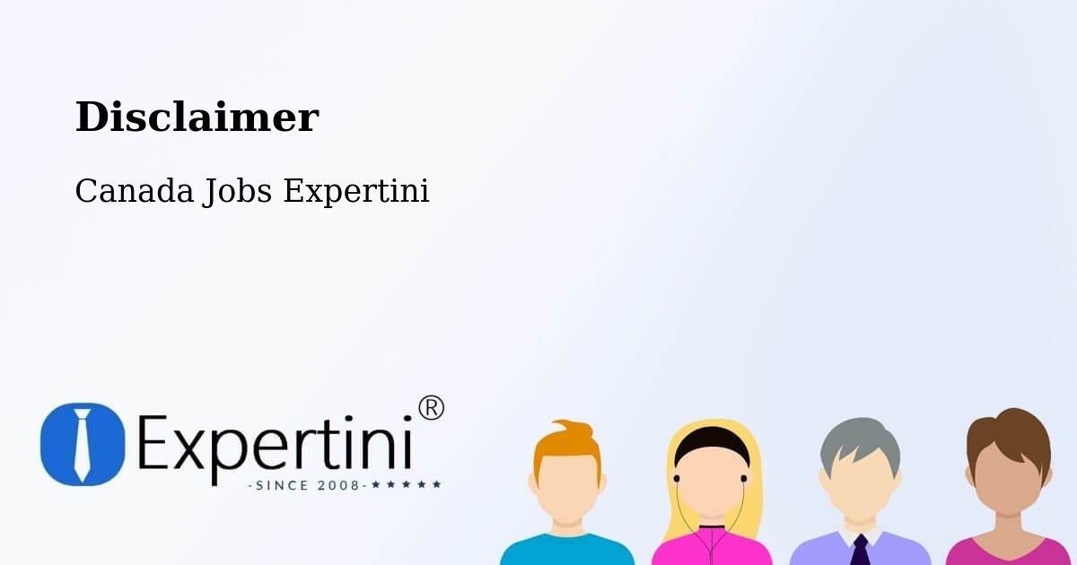 Disclaimer – Salmon Arm - Canada Jobs Expertini